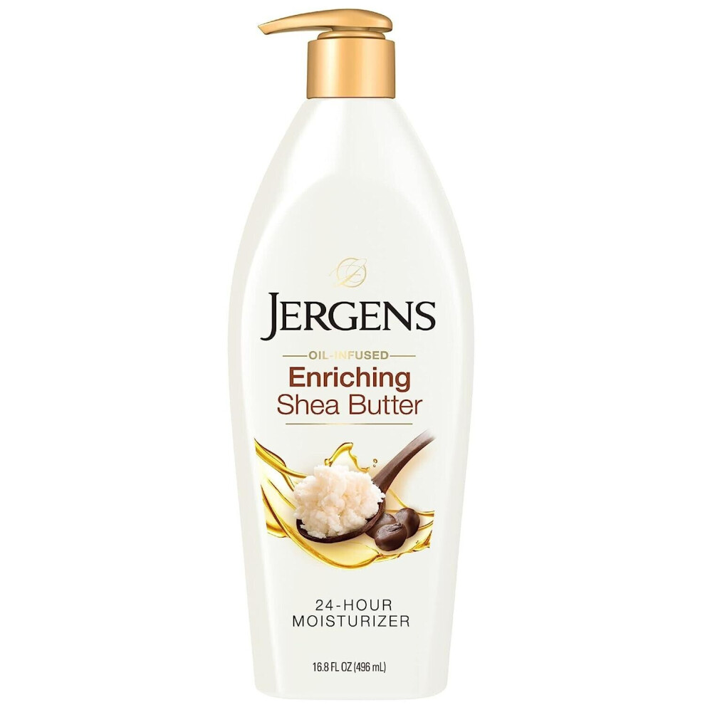 Shea Butter Deep Conditioning Moisturizer by Jergens for Unisex - 16.8 oz Moisturizer