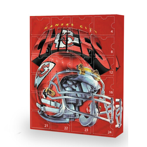 Kansas City Chiefs Advent Calendar 24 Gifts Are In It on OnBuy