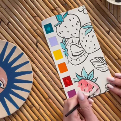 Mini Watercolour Paint Pad-Christmas Gifts 2