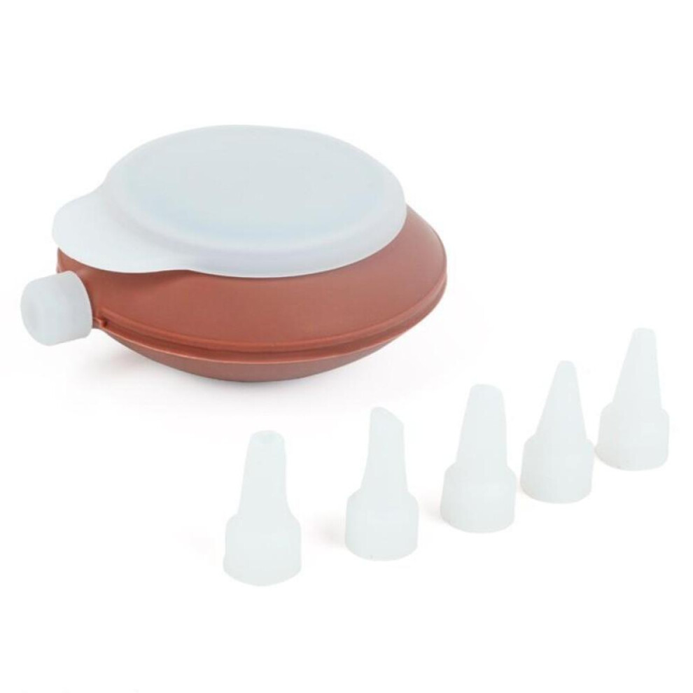 Patterned Mouth Cake Decoration Silicone Macaron Patterned Pot Nozzle Cream Nozzle Baking Accessories Kitchen Tool