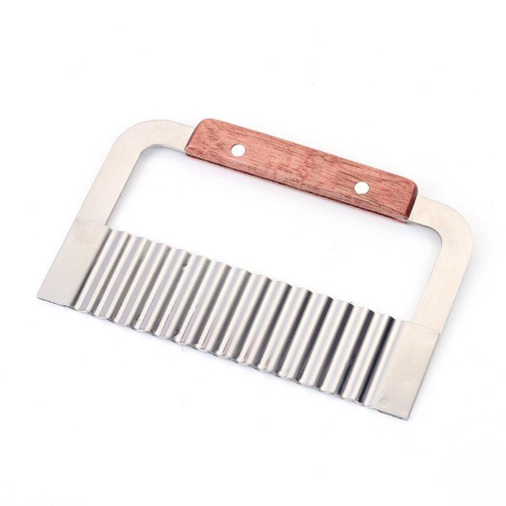 Wolf tooth potato knife yams slicing flower knife kitchen cutting potatoes wave knife potato grid slicing tools kitchen gadgets