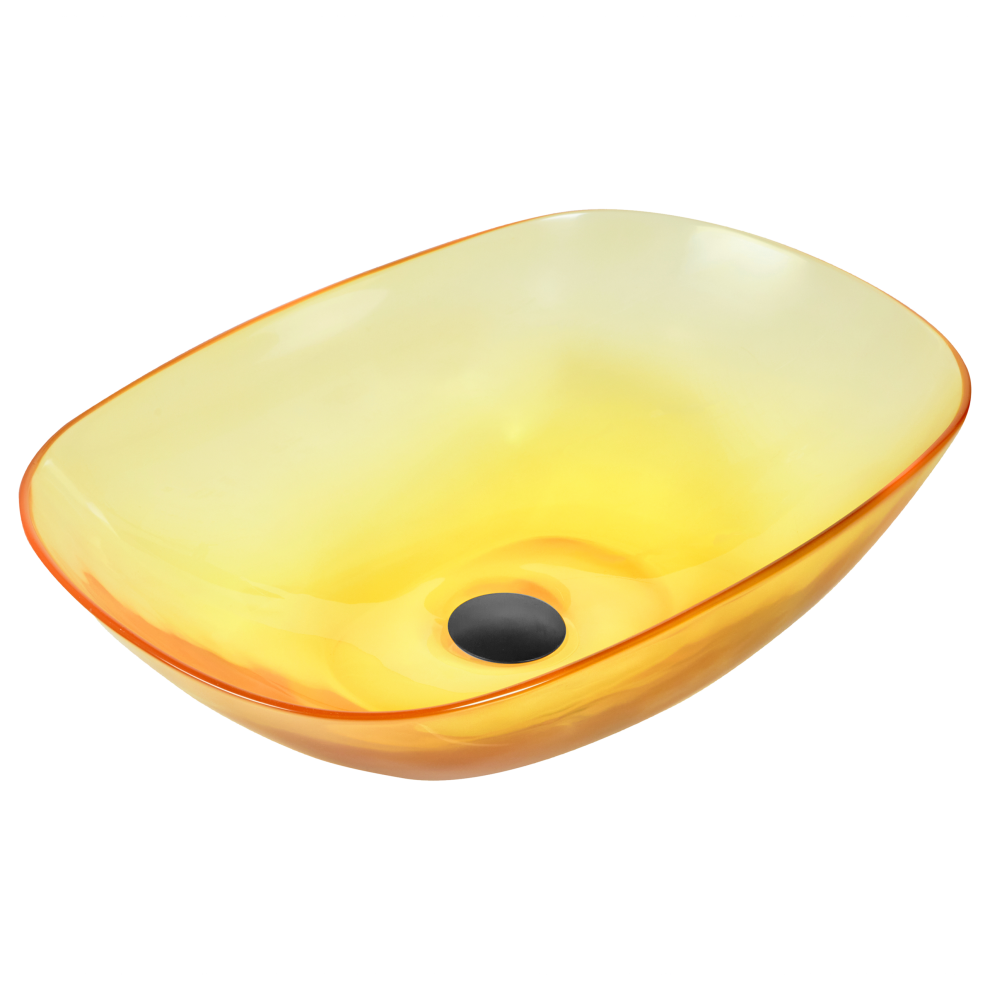 Countertop Basin 540 x 360 mm Yellow MOENGO