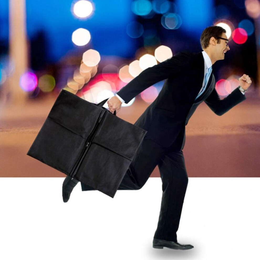 Non Woven Fabric Dustproof Hanger Suit Coat Clothes Hanging Bag Cover Case