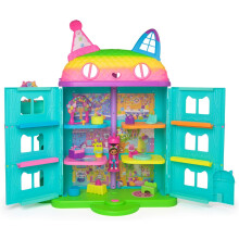 Gabby's Dollhouse Rainbow-Themed Celebration Doll House