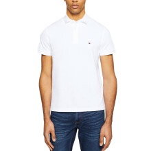 (White, XS) Tommy Hilfiger Mens Polo Shirts 1985 Cotton T-Shirt