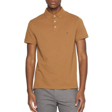 (Beige, 3XL) Tommy Hilfiger Mens Polo Shirts 1985 Cotton T-Shirt