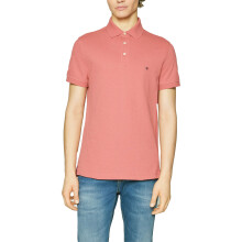 (Salmon Pink, 3XL) Tommy Hilfiger Mens Polo Shirts 1985 Cotton T-Shirt