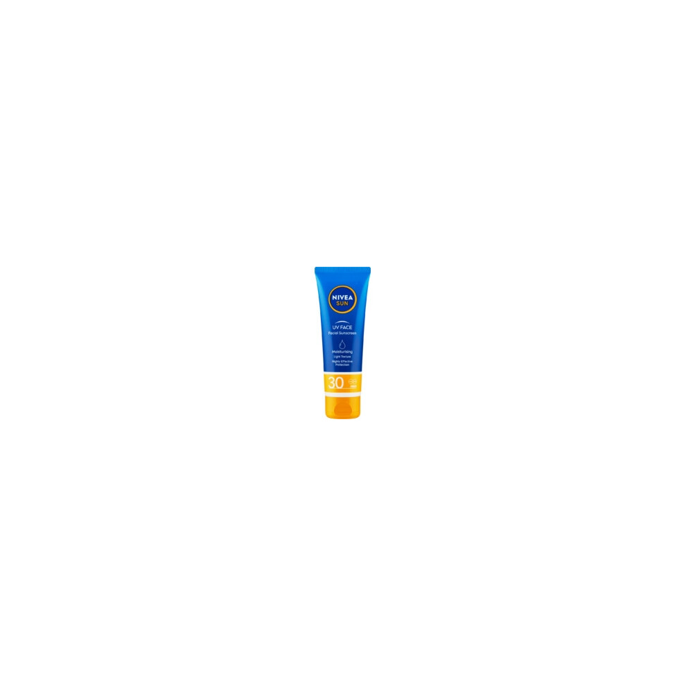 Nivea - Sun UV Face Cream SPF30 - Hydratační opalovací krém na obličej 50ml