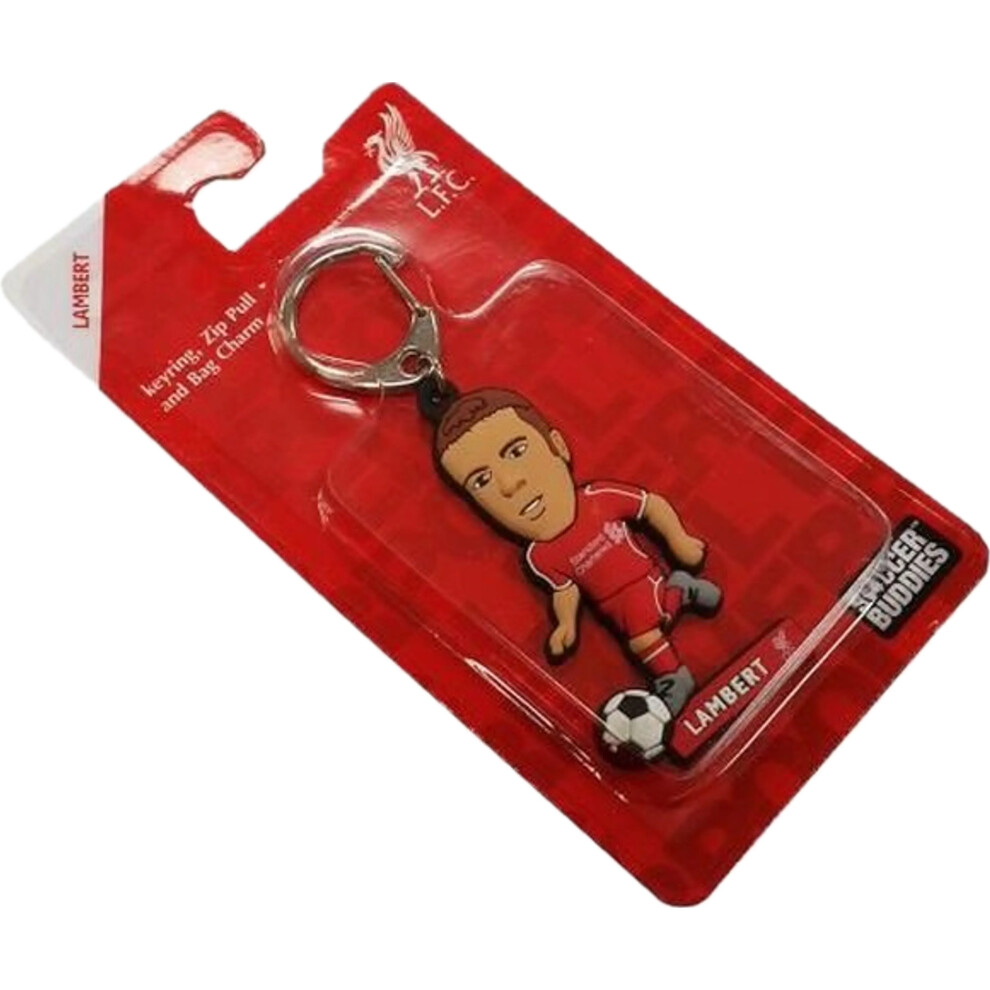 Official LIVERPOOL FC PVC player shape "RICKIE LAMBERT" KEYRING