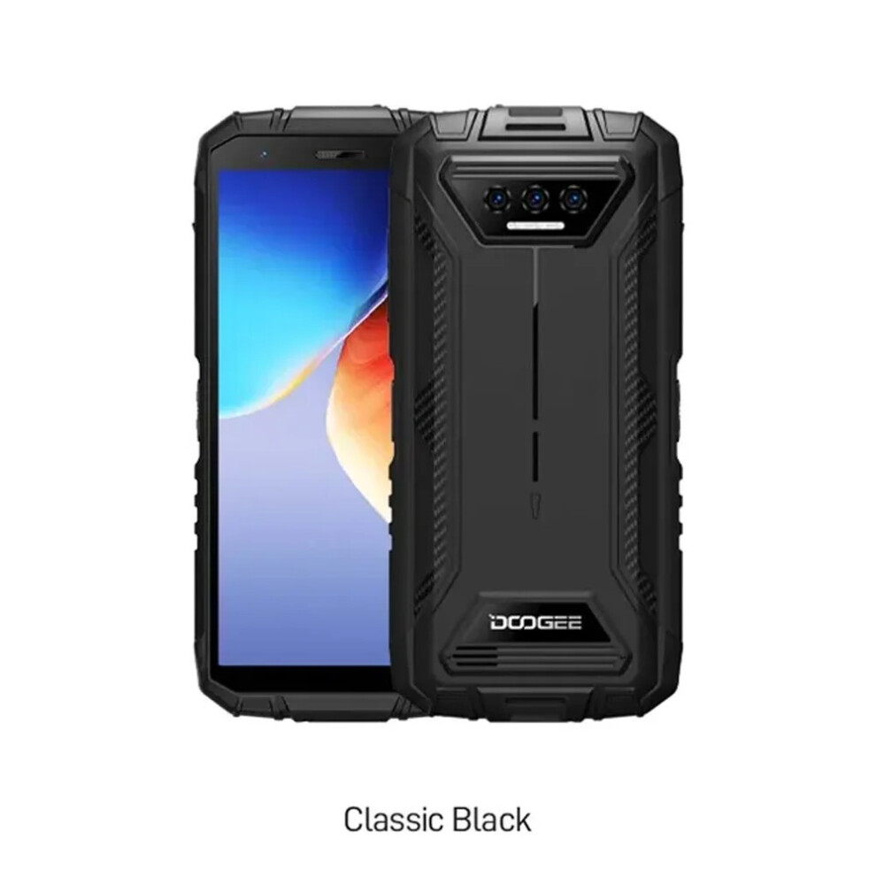 (black) DOOGEE S41 Max Rugged 4G Smartphone 16GB+256GB