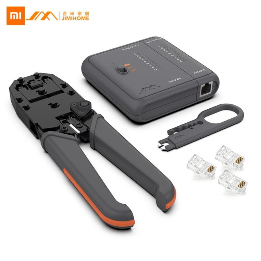 XIAOMI JIMIHOME GTW5N Networking Toolkit Wire Stripper Network Tester Cable Stripping Plier Crimp Pliers RJ45 Network Cable Connector