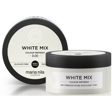 Mască cremă de colorare a părului, pentru reîmprospătarea culorii, Maria Nila, Colour Refresh, Vegan, 0.00 White Mix, 100 ml