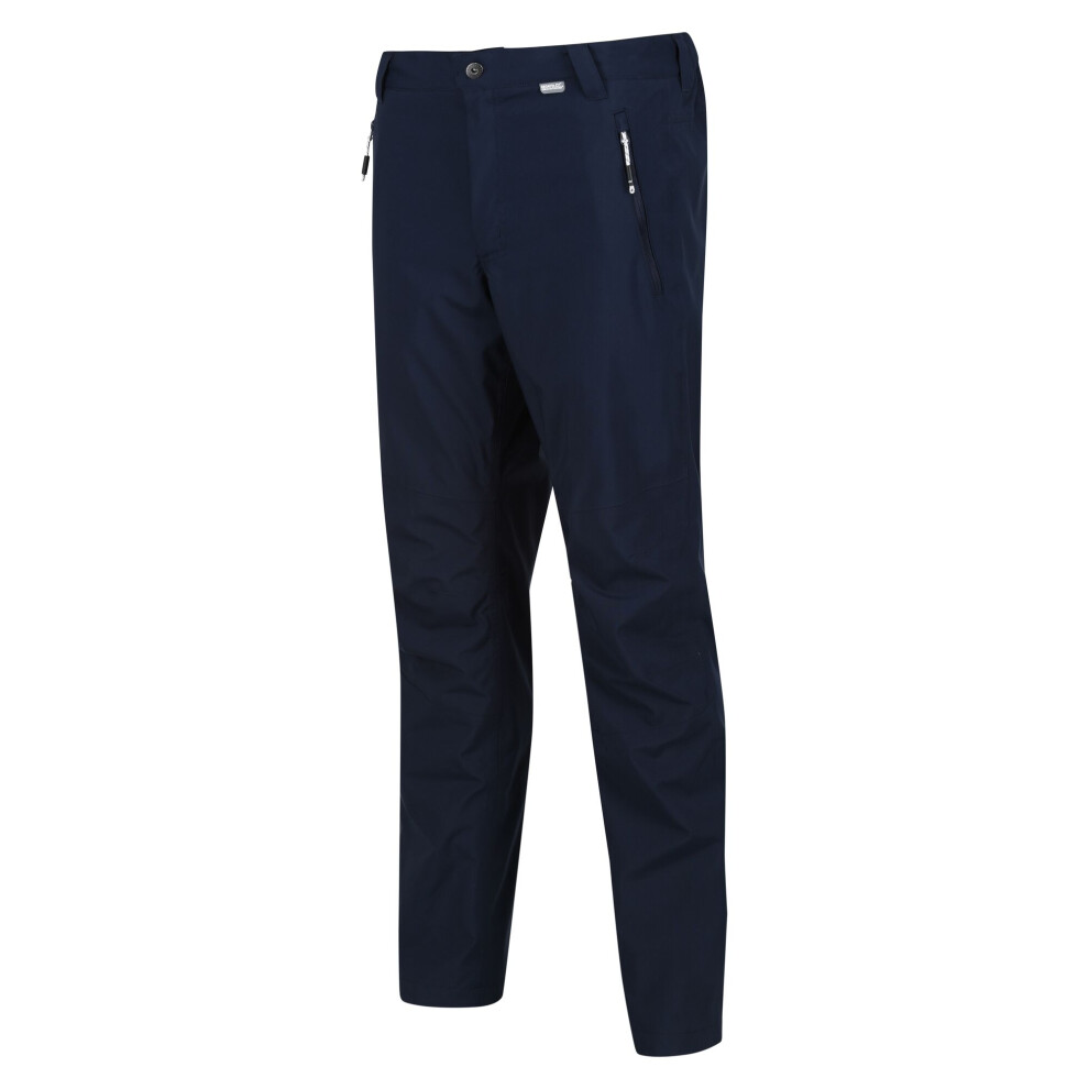 (30R, Black) Regatta Mens Dayhike IV Waterproof Trousers