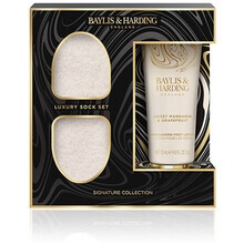 Baylis & Harding - Signature Collecton Luxury Sock Set ( Mandarinka & Grapefruit ) - Dárková sada péče o nohy