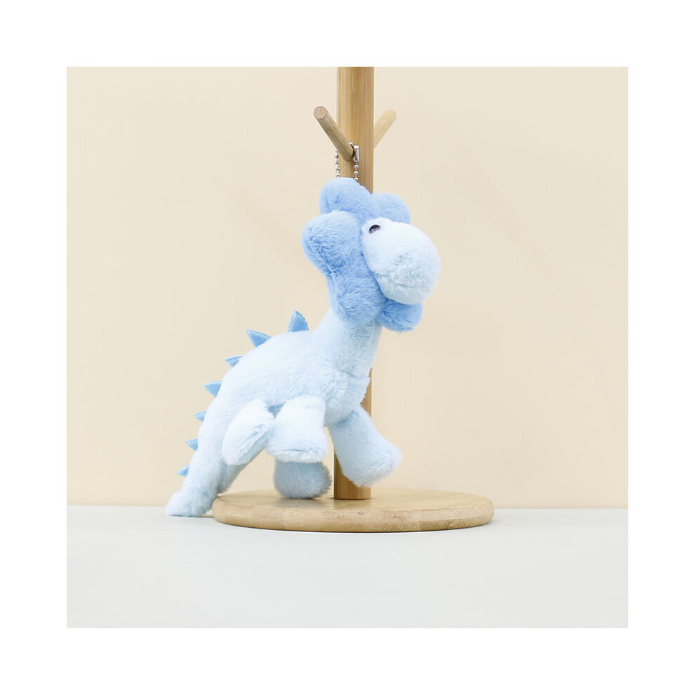 (Blue TRex) Plush Charming Dinosaur Hanging Ornament Cute Flower Dragon Doll For Bags-image-OPC-PFG2RJV-NEW