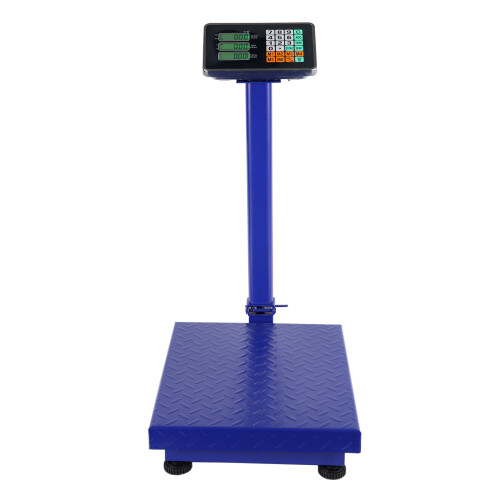 Commercial Scale 300KG/661lb LCD Digital Personal Floor Postal Platform 1