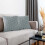 (Grey) 18"x18" Square Soft Filled Cushion with Removable Cushion Covers Sofa Pillow 4