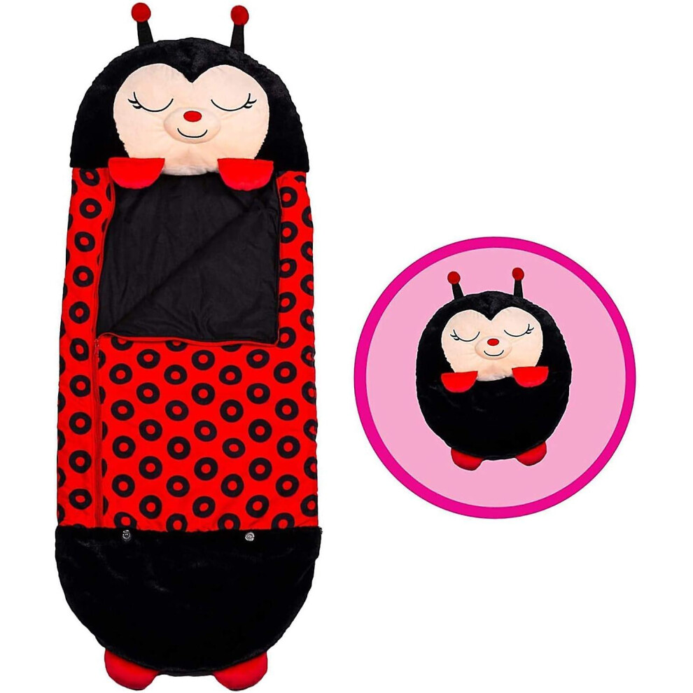 (180Ã70cm) Kids Sleeping Bag And Game Pillow, Happy Game Kids Nap Blanket, 2 In 1 Sleeping Bag Pillow