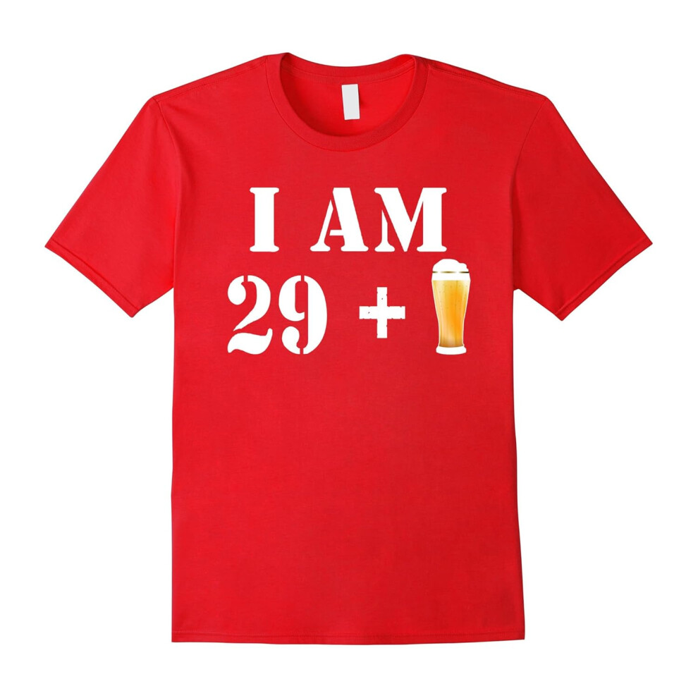 (XL) 30th Birthday T-Shirt Funny Vintage Gift Idea For Beer Lover-Father's Day