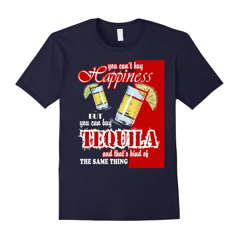 (XXXL) You Can Buy Tequila T Shirt, I Love Drinking Wine T Shirt-Father's Day