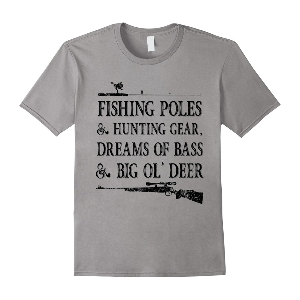 (XXL) Fishing & Hunting Shirt, Funny Father's Day Gift for Dad-Father's Day