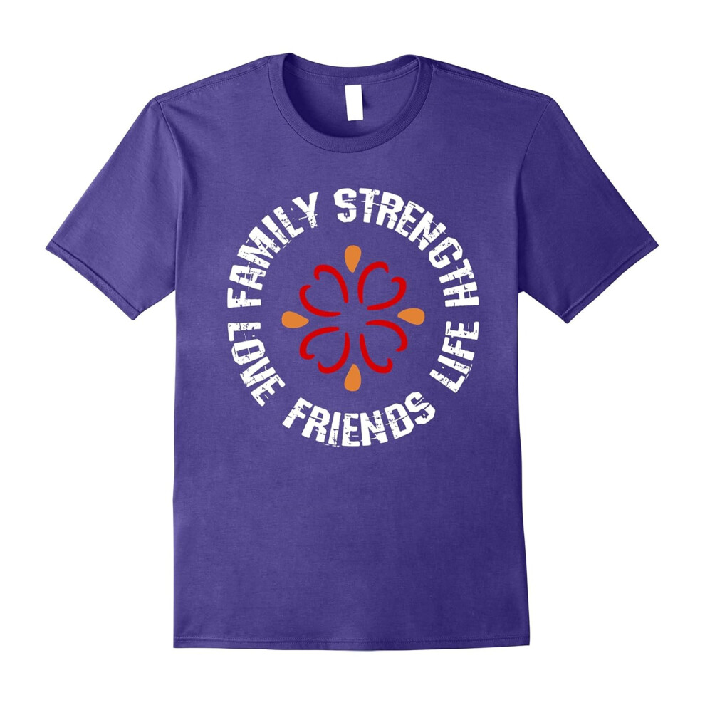 (XXL) FAMILY FRIENDS CIRFather's DayE OF LOVE STRENGTH LIFE KINSHIP T-SHIRT-Father's Day