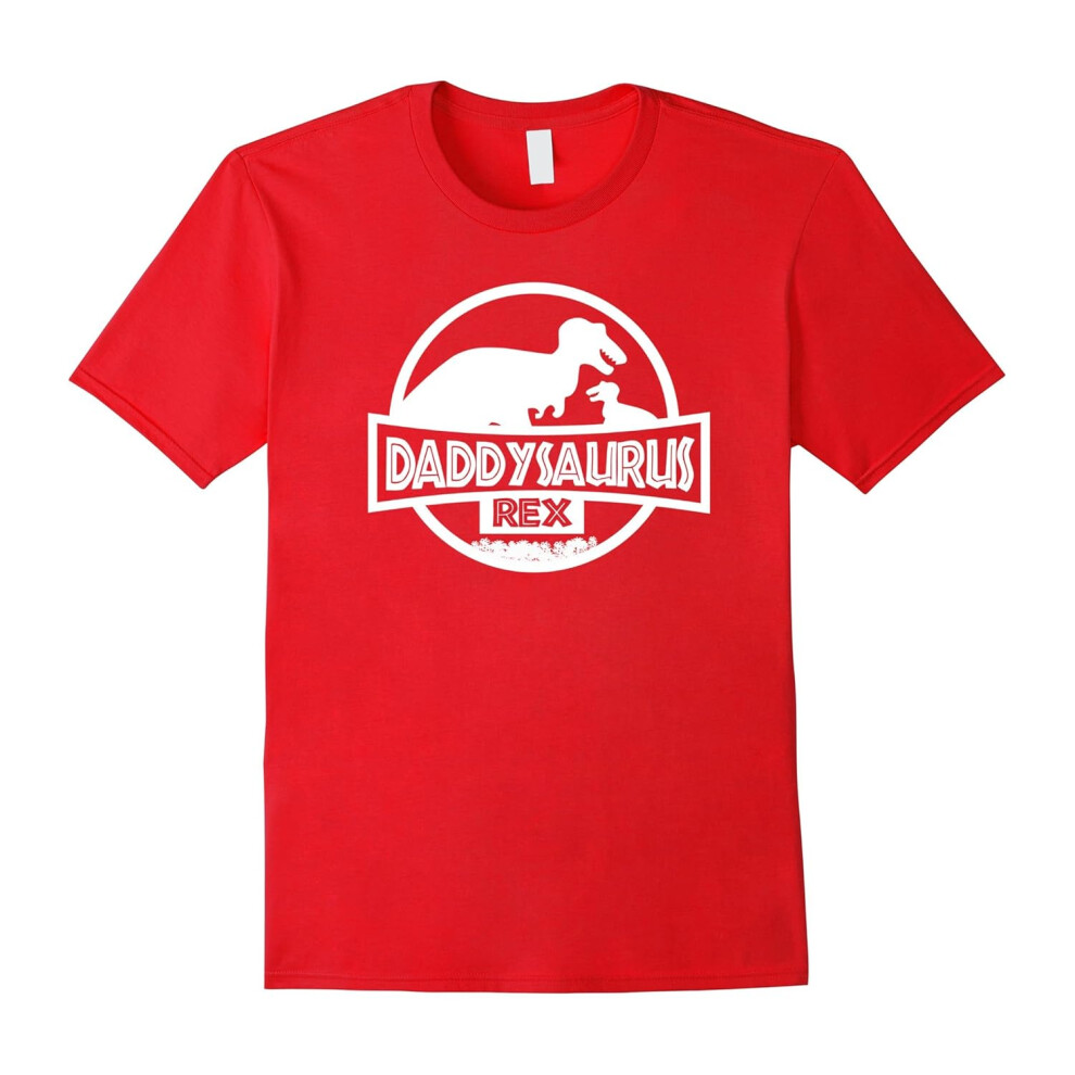 (M) Father's Day Shirt â Dinosaur Shirt â Daddysaurus Rex-Father's Day