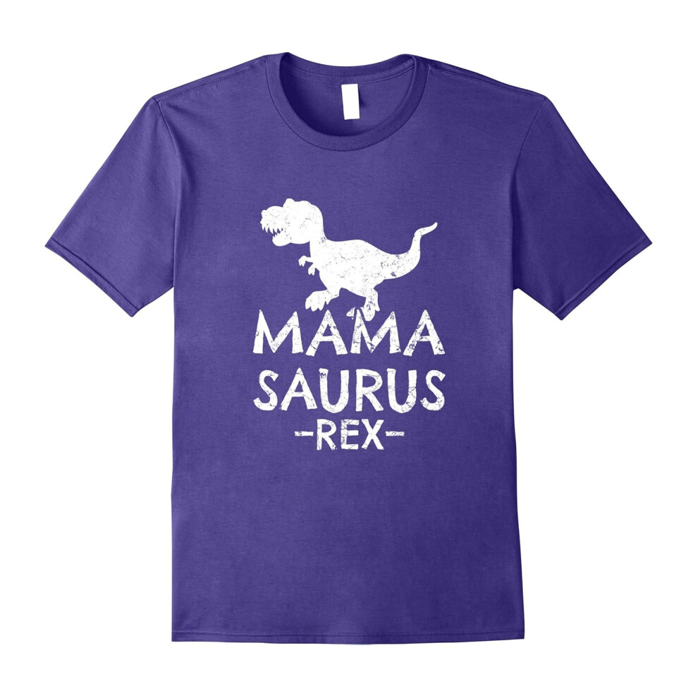 (XXL) Mama Saurus Rex T-Shirt Gifts for Mom-Father's Day