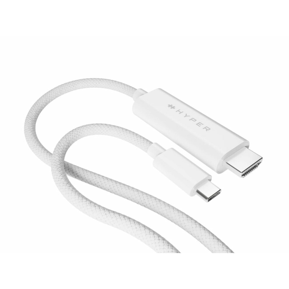 Hyper Hyperdrive Usb-C To Hdmi 4K60hz Cable - White 6941921149758