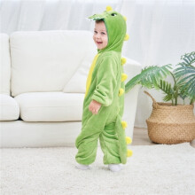 (Dinosaur, 6-12 M) Baby Boys/Girls Animal Romper Jumpsuit Bodysuit Costume Sleepsuit Warm