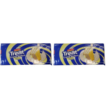(Pack of 2) Britannia Treat Wafer Vanilla 150g - Cream Filling