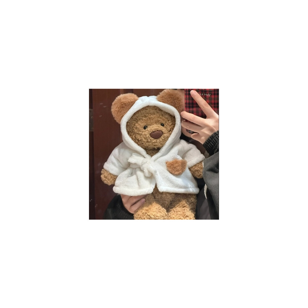Stuffed Animal toy Bartholomew Bear Bathrobe MEDIUM - H26 X W12 CM