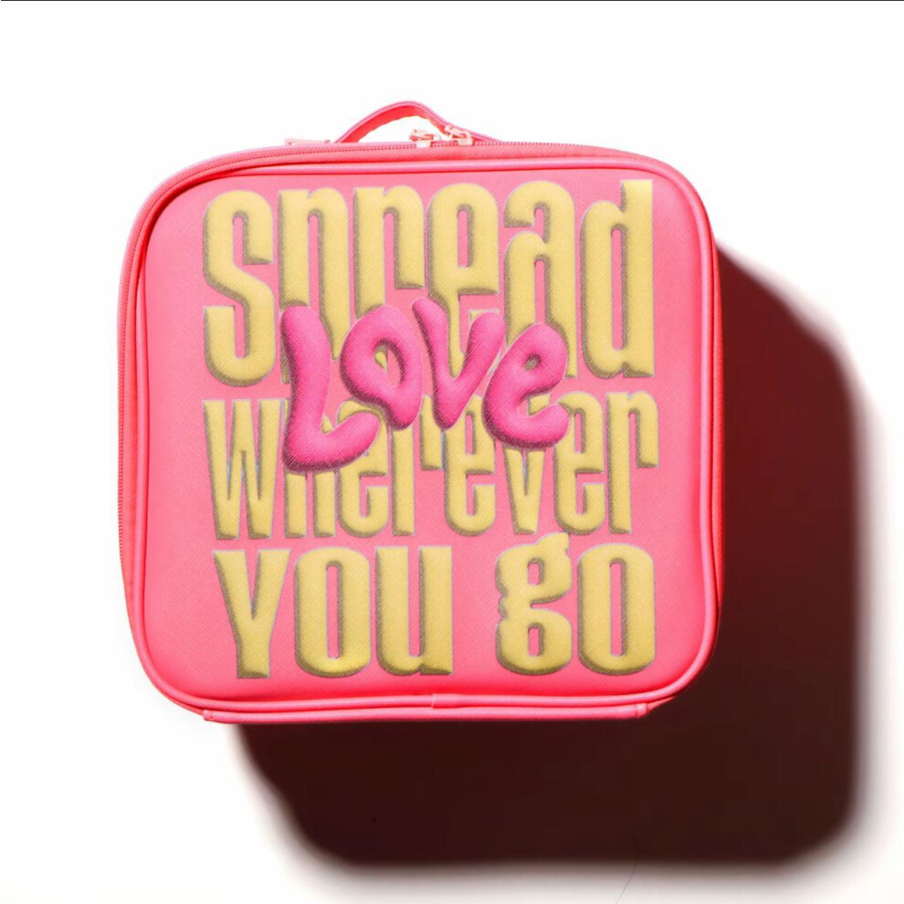 spread-love-wherever-you-go--travel-makeup-organizer---portable---compact-design