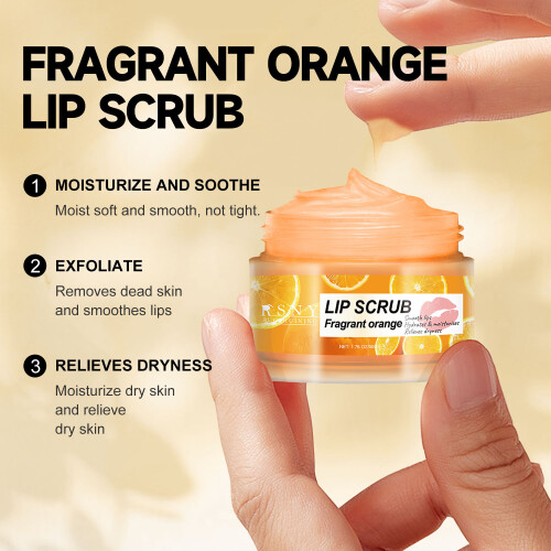 50g Orange Lip Scrub 2