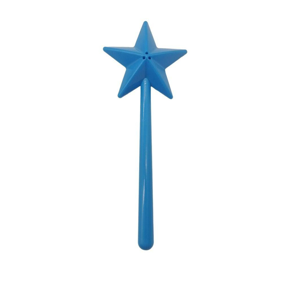 (Blue) Portable Salt Pepper Shakers Refillable Magical Star Wand Spice Dispenser Seasoning Shaker Set Kitchen & Dining BBQ Supplies