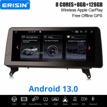 12.3" IPS 8-Core Android 13 DAB+ Car Stereo For BMW X5 E70 X6 E71 CiC Satnav CarPlay Android Auto WiFi 8GB+128GB