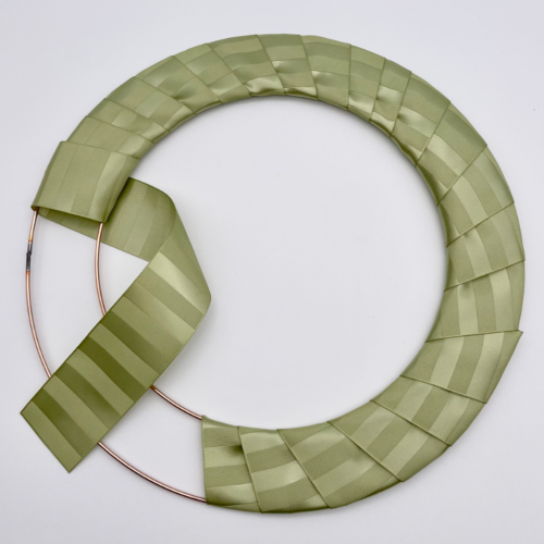 8" 20.3cm Wire Wreath Making Ring Copper (10 Pack) 2