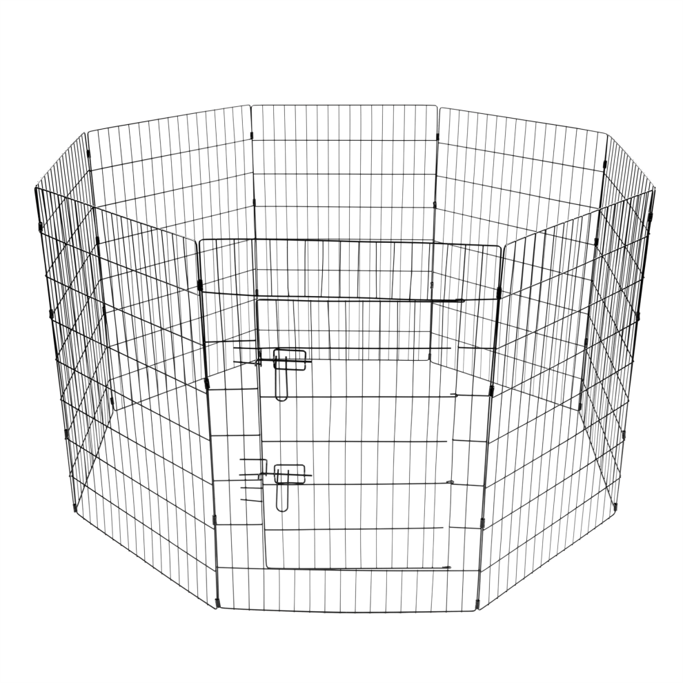 KCT Extra Large XL Wire Pet Play Pen Indoor/Outdoor Enclosure for Dogs & Puppies