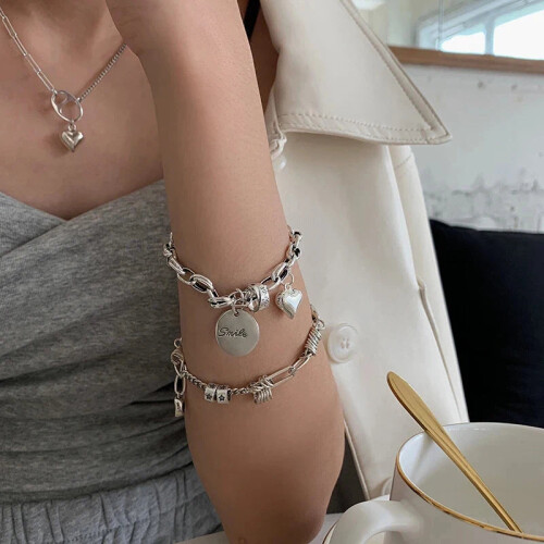 (type a) 925 Sterling Silver Thai Silver Bracelet for Womens 2
