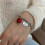 (type a) 925 Sterling Silver Thai Silver Bracelet for Womens 8