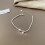 (type a) 925 Sterling Silver Thai Silver Bracelet for Womens 15