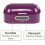 CALITEK Retro Bread Bin Round Top Kitchen Counter Coated Carbon Steel 3