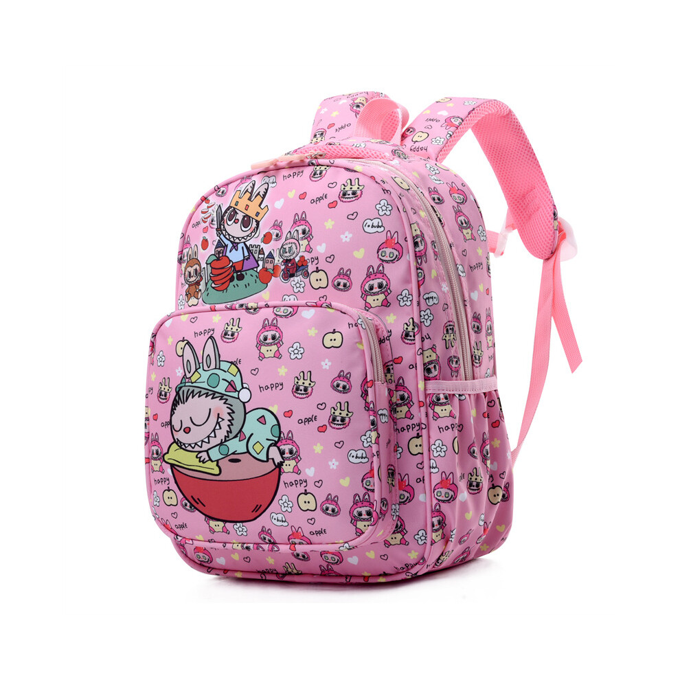 (Dark Pink) Backpack Kids Highquality With Fun Anime Print And Lightweight Design Perfect For School Use And Everyday Adventures-image-OPC-PFG78R8-NEW