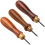 3pc Bradawl Set, Square, Round, Chisel Point Tools 10