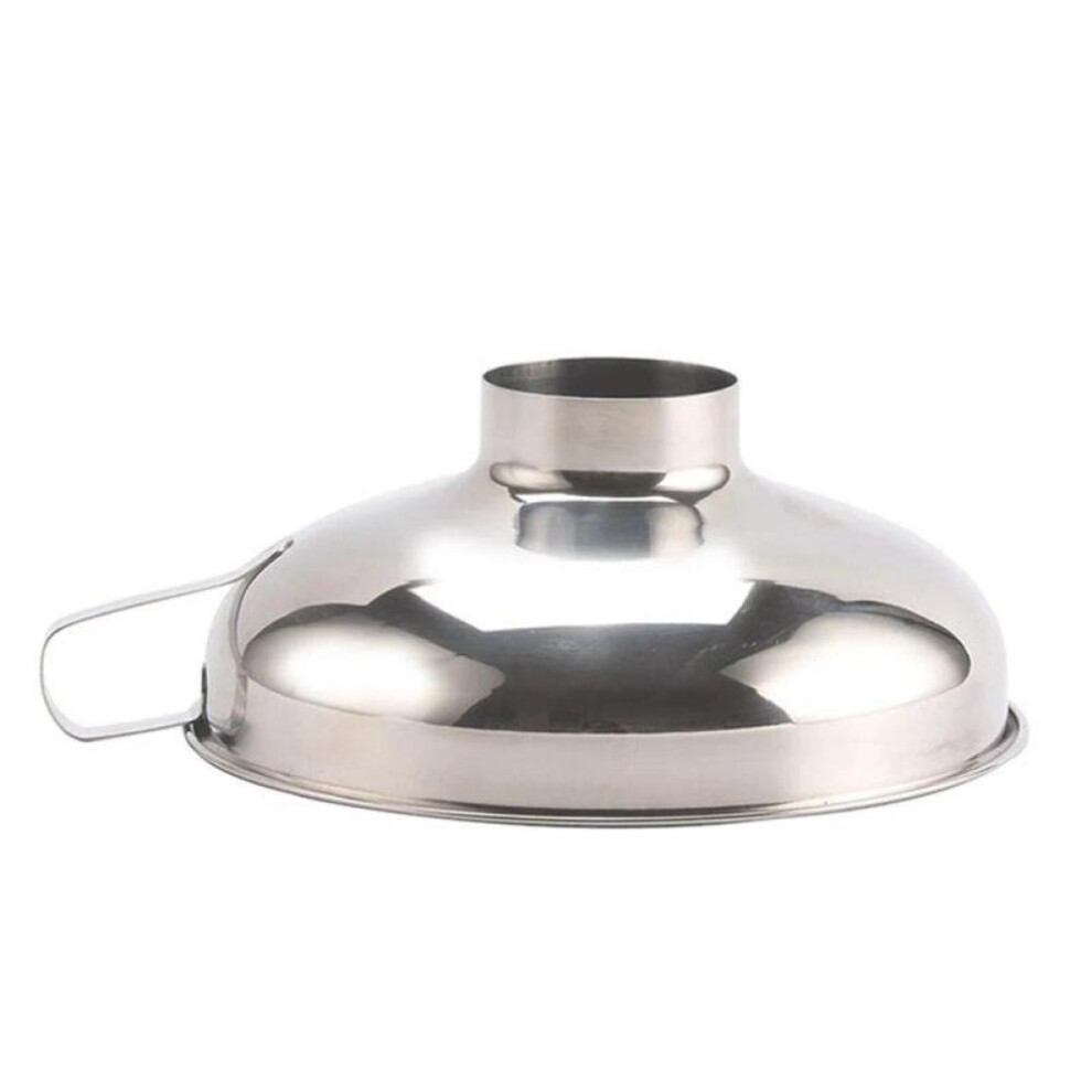 1PCS Stainless Steel Wide Mouth Funnel Multi-function Jam Salad Dressing Funnel Cans Funnel Pour Oil Wine Funnel Kitchen