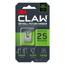 3M Claw Strong Durable Drywall Picture Hanger (25 LB)