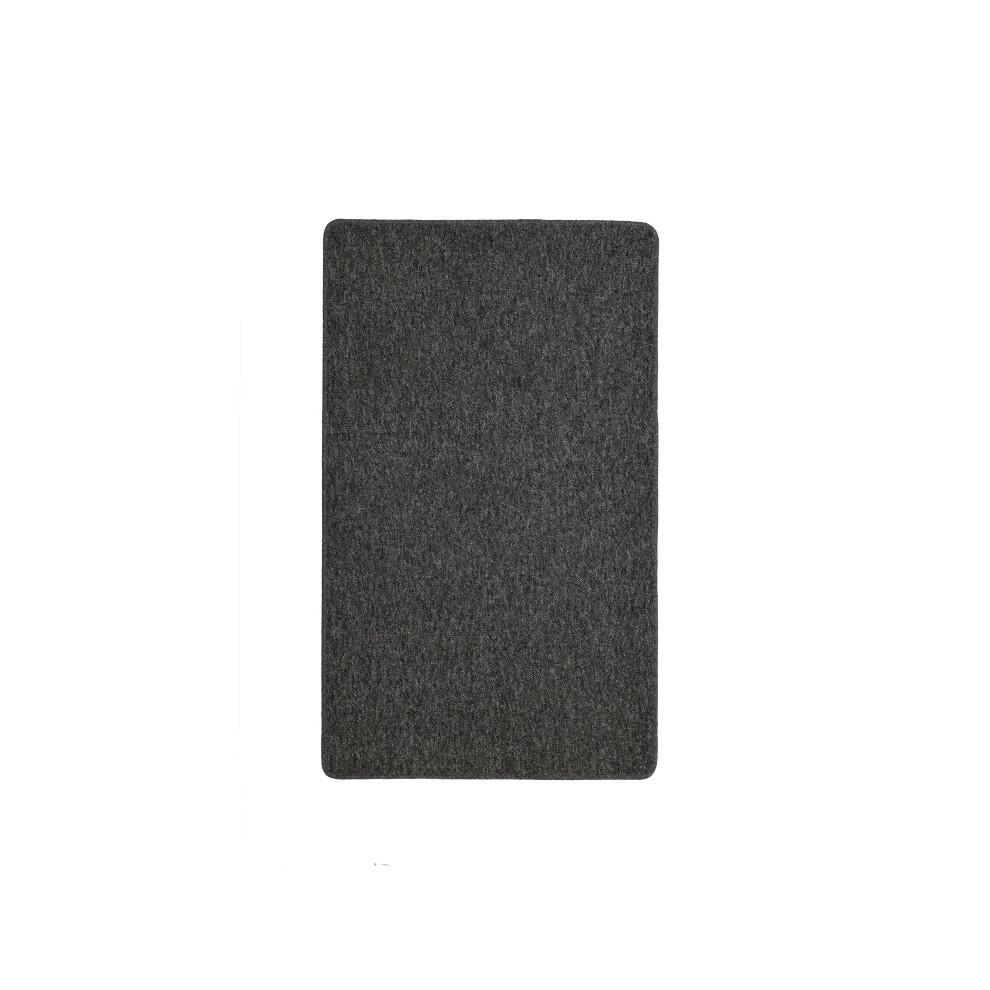 (GREY, 080 x 133 cm) Indoor Bathroom mats Non Slip Kitchen Runner Rugs