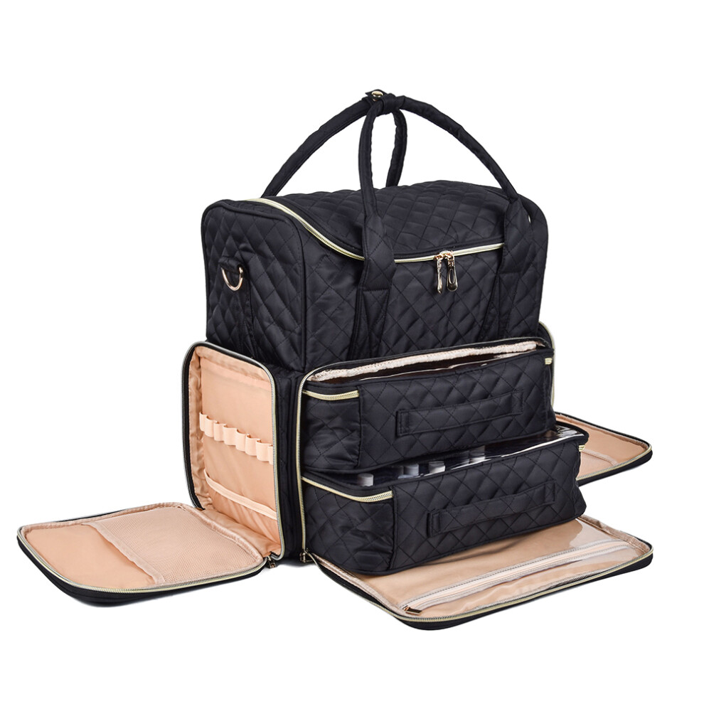 Bags Of Bags Cosmetic Handbag Removable With Zipper Portable High-Capacity Beauty Accessories