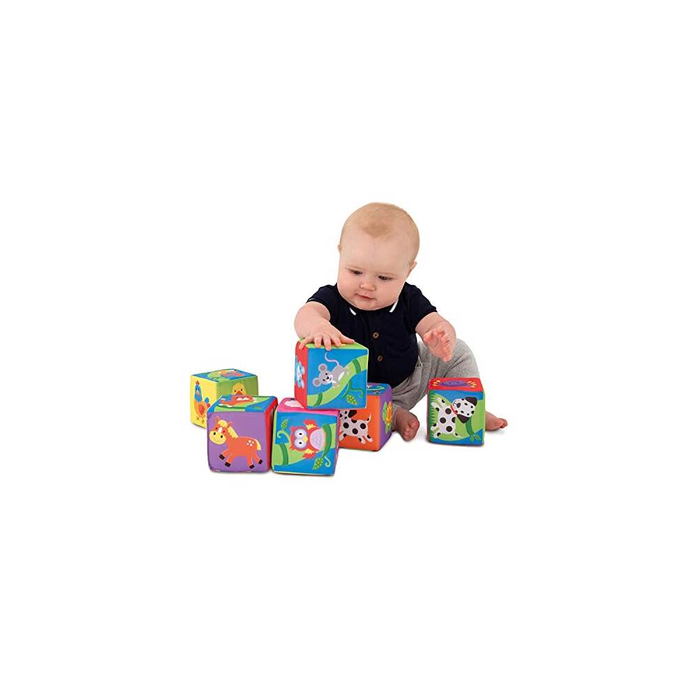 Galt Toys, Soft Blocks, Baby Sensory Toys for Ages 6 Months Plus