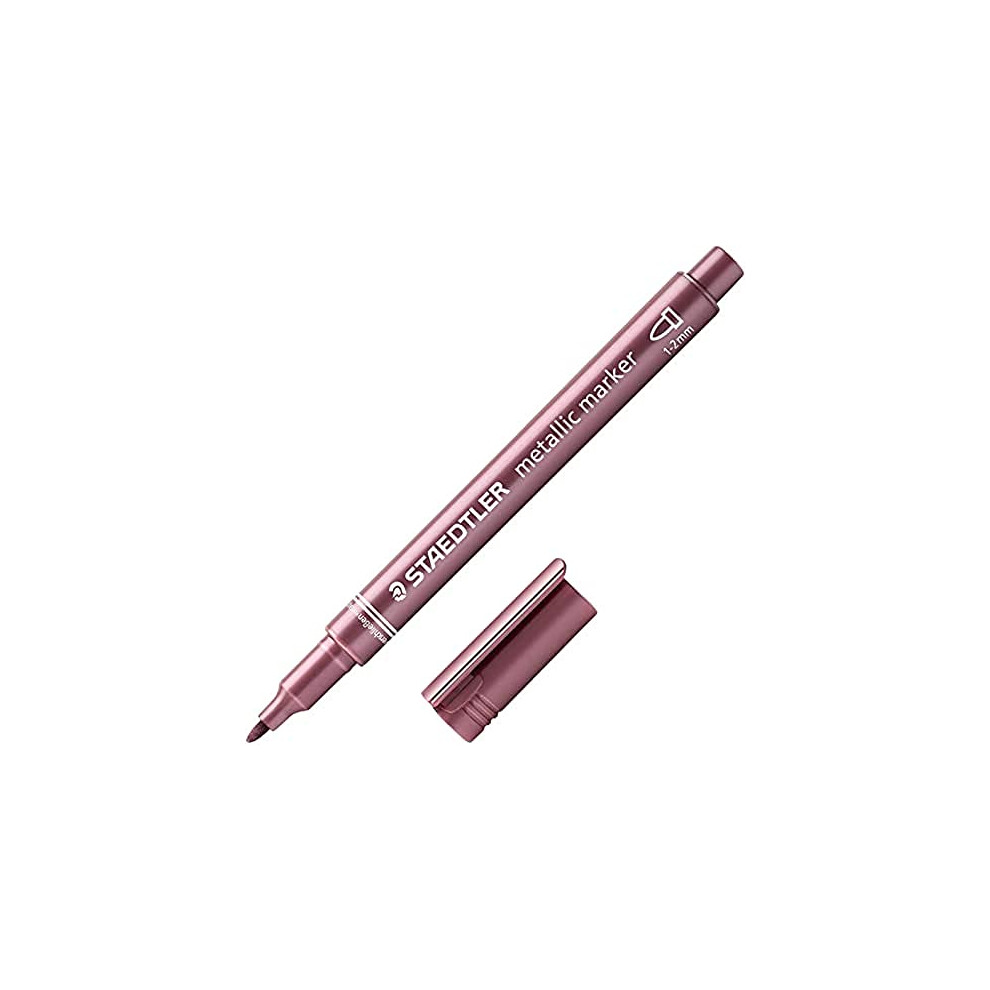 Staedtler Metallic Marker - Red (Pack of 10)